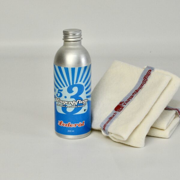 Set gepflegtes Leder